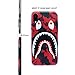 Case for iPhone XR 2018: Shark Face Case Street Fashion Luxury Flexible Durable Designer Protective TPU Cover/Bumper/Skin/Cushion with Wrist Strap (fits 6.1