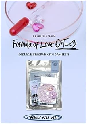 TWICE Formula of Love:O+T=<3 3rd Album Result file Version CD+1p
