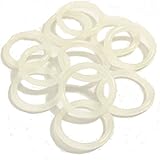 Green Glow in The Dark Silicone O-Rings (Pack of 10)