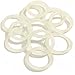 Green Glow in The Dark Silicone O-Rings (Pack of 10)