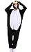 ABING Halloween Pajamas Homewear Onepiece Onesie Cosplay Costumes Kigurumi Animal Outfit Loungewear,Black Penguins Adult S -for Height 150-158cm
