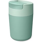 Joseph Joseph Sipp™ Travel Coffee Mug with Flip-top Cap - 340 ml (12 fl. oz) - Green