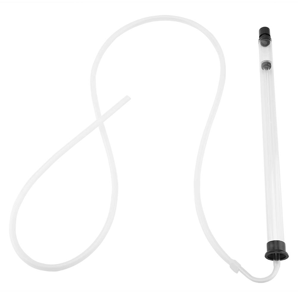 Auto Siphon Racking Cane, Auto Siphon Mini Siphon Racking Cane for Beer Wine Bucket Carboy Bottle with Tubing Plastic