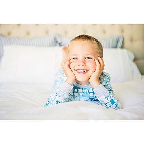 Asher and Olivia Boy Pajamas Clothes Pjs Set Sleepers Baby Toddler Organic Sleepwear Pj 18-24 Months Blue - Thumbnail 6