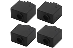 HysiPrui 4pcs Hotend Heater Block Silicone Socks of 3D Printer Parts & Accessories, High Temperature Extruder Heating Block Silicone Cover for Anycubic Kobra 2/Kobra 2 Pro/Kobra 2 Plus/Kobra 2 Max