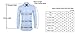 Joey CV Mens Casual Button Down Shirts Long Sleeve Regular Fit(White,Medium)