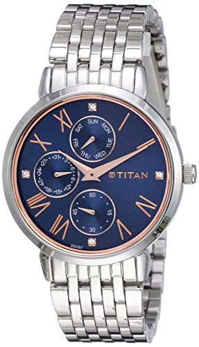 Titan Ladies Neo - Ii Analog Blue Dial Women's Watch NM2569SM01/NN2569SM01