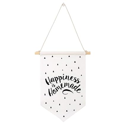 Mothcattl Art Font Drawing Fabric Hanging Flag Room Decoration