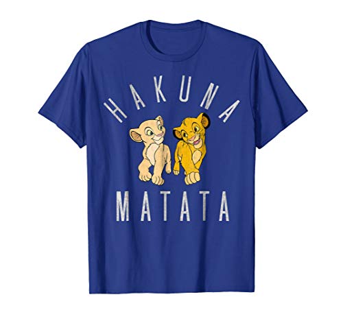 Disney Lion King Simba Nala Hakuna Matata Graphic T-Shirt T-ShirtOEKO-TEX STANDARD 100