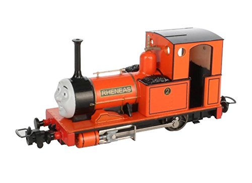 Bachmann Thomas and Friends-Narrow Gauge Rheneas-Runs on N Scale Track Steam Locomotive, Prototypical Orange