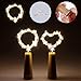 Anpro 6 Pack Wine Bottle Lights, Warm White Cork Lights String Lamp by 3A Battery Operated, for Christmas Party, DIY Decor Party and Wedding