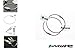 Kobwa(TM) Black Fashion Soft Paris Yarn With Flower Pattern Long Muffler Shawl Scarf Wraps +Kobwa's Keyring