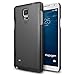 Spigen Thin Fit Galaxy Note 4 Case with SF Coated Non Slip Matte Surface for Excellent Grip for Samsung Galaxy Note 4 2014 - Smooth Black