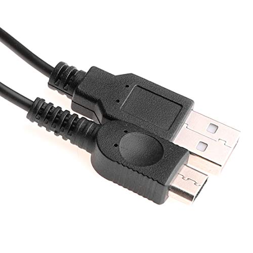 LUTIONS USB Power Supply Charger Cable Cord Compatible for Nintendo GBM Game Boy Micro Console