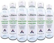 Desinfectante de manos MyDerm - Gel desinfectante con aloe para pieles sensibles - Masaje hidratante y refrescante - Contiene 62%