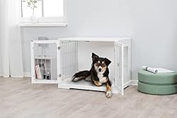 TRIXIE Pet Home End Table, Indoor Kennel, Furniture