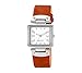 Nine West Polished Silvertone Strap Watch