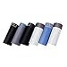 KAYIZU Men's Underwear Comfort Soft Cotton Stretch Boxer Briefs 6-Pack Large