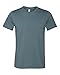 Canvas mens Unisex Jersey Short-Sleeve T-Shirt(3001C)-HEATHER SLATE-L