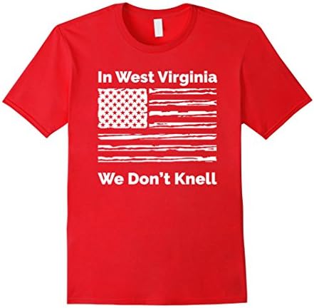 Mens In West Virginia We Don't Know T-Shirt Small Red