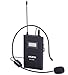 Wireless Acoustic Transmission System Tour Guiding, Simultaneous Translation, Audio-visual Eduation,10-person Tour Group Guide/ Church Assistive Listening System Package,als System (1 Transmitter and 10 Receivers) Assisted Listening System