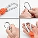 HomTop Magnet Fishing Rope with Carabiner - All Purpose Nylon High Strengte Cord Safety Rope - 65 Feet - Diameter 6mm - Approximately 1/4