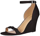 CL by Chinese Laundry Women's Best Match Super Wedge Sandal, Black, 8.5 M US