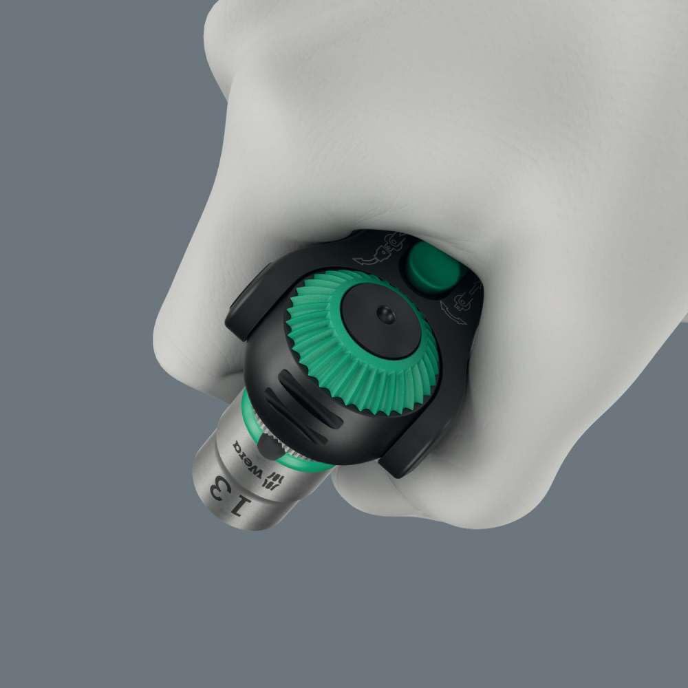 Wera Knarre Zyklop Speed-Knarre 8000 A Black Edition, 1/4" 5
