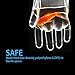 PikoFun 100 Pcs Latex-Free Disposable Gloves 4-12 Yrs for Kids Children Hand Protection Sterile plastic Gloves Disposable Polyethylene Work Gloves for Cooking,Cleaning,Food Handling