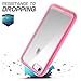 SUPCASE Unicorn Beetle Style Case for iPhone SE 3 (2022), iPhone SE 2020, iPhone 7, iPhone 8, Premium Hybrid Protective Clear Case (Pink)
