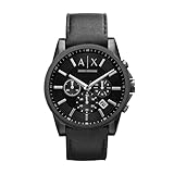 AX Armani Exchange Men's Chronograph Black