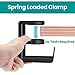 Klearlook Maximized Clarity! Headphone Hanger Under Desk, 360 Degree Rotation Headphone Hook Universal PC Gaming Headset Stand Holder Mount