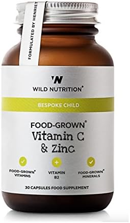 Wild NutritionBespoke Child Food-Grown Vitamin C & Zinc Caps 30