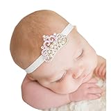 FEITONG(TM) Lovely Cute Crystal Crown Children's Headband Princess Baby Girls Pearl Hairband