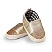 Meckior Infant Baby Girls Boys Sequin Shoes Soft Sole Toddler Slip-On Crib Glitter Moccasins Casual Sneaker Austin Boy's Flat Lazy Loafers First Walkers Shoe