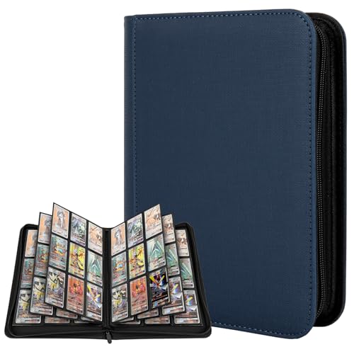 Pure Blue - Card Binder with Sleeves
