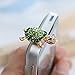 Mosichi Lovely Turtle Rhinestone Anti Dust Plug Earphone 3.5mm Ear Jack for iPhone Samsung Galaxy (Green)