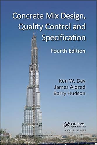 Concrete Mix Design, Quality Control and Specification