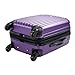Travelers Club Madison Hardside Expandable Spinner Luggage, Purple, Carry-On 20-Inch