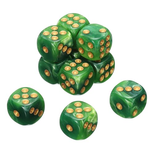 Dark Green/Light Green, Gold Point