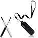 BCP Pack of 2 PU Leather Necklace Lanyard with Pouch for Ecig Ego