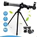 Acecor Children’s Science Telescope, Students Astronomy Inspiration Exploring Science Astronomical Telescope Toy 20x/30x/40x Magnifying Glass