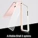 iPhone 6 Case, iPhone 6S Case, HeeBin 2 in 1 Ultra Thin and Slim Crystal Clear Anti - Scratch Anti-fingerprint Shockproof Frame For Apple iPhone 6 / 6S Case - Rose gold