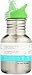 Klean Kanteen Kids Single Wall Stainless Steel Sippy Bottle with Leak Resistant Sippy Cap - 12oz - Brushed Stainless