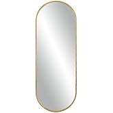 Uttermost Varina - Tall Mirror-60 Inches Tall and 22 Inches Wide-Gold Leaf Finish