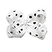6 Inch Large Big Bows Boutique Grosgrain Ribbon Polka Dot Bow Alligator Hair Clips for Baby Girls Toddlers Kids Teens Pack of 16