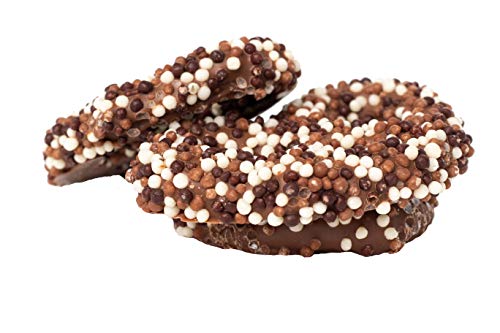 'Cravings by Zoe' Belgian Chocolate Covered Pretzels | An Assortment of Chocolate Smothered Pretzels - Special Gift for All Occasions (Milk and Dark Chocolate - Bag)