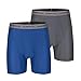 ExOfficio Men's Give-N-Go Boxer Brief, Granite/Admiral, 2 Pack - Small
