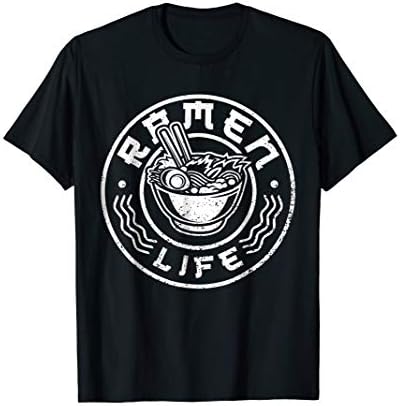 Ramen Noodle Asian ShirtsRamen Life T Shirt - Tasty Anime Noodle Bowl Ramen Noodles T-ShirtOEKO-TEX STANDARD 100