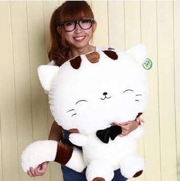 Amazon ぬいぐるみ 可愛いにゃこちゃ 70cm ねこ かわいいウマ 動物